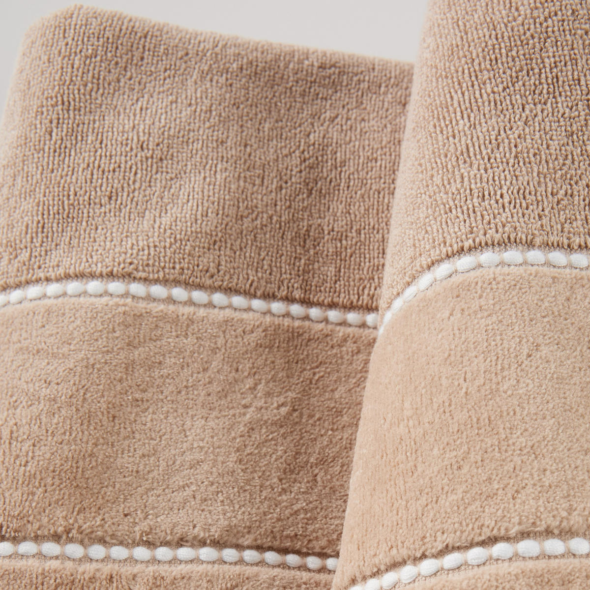 DUSCHTUCH Velly - Beige, Textil (90/140cm) - home&you