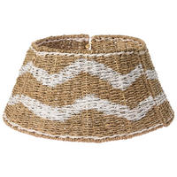 WEIHNACHTSBAUMKRAGEN 29 cm Naturfarben Hiver - Naturfarben, Naturmaterialen (29cm) - Beliani