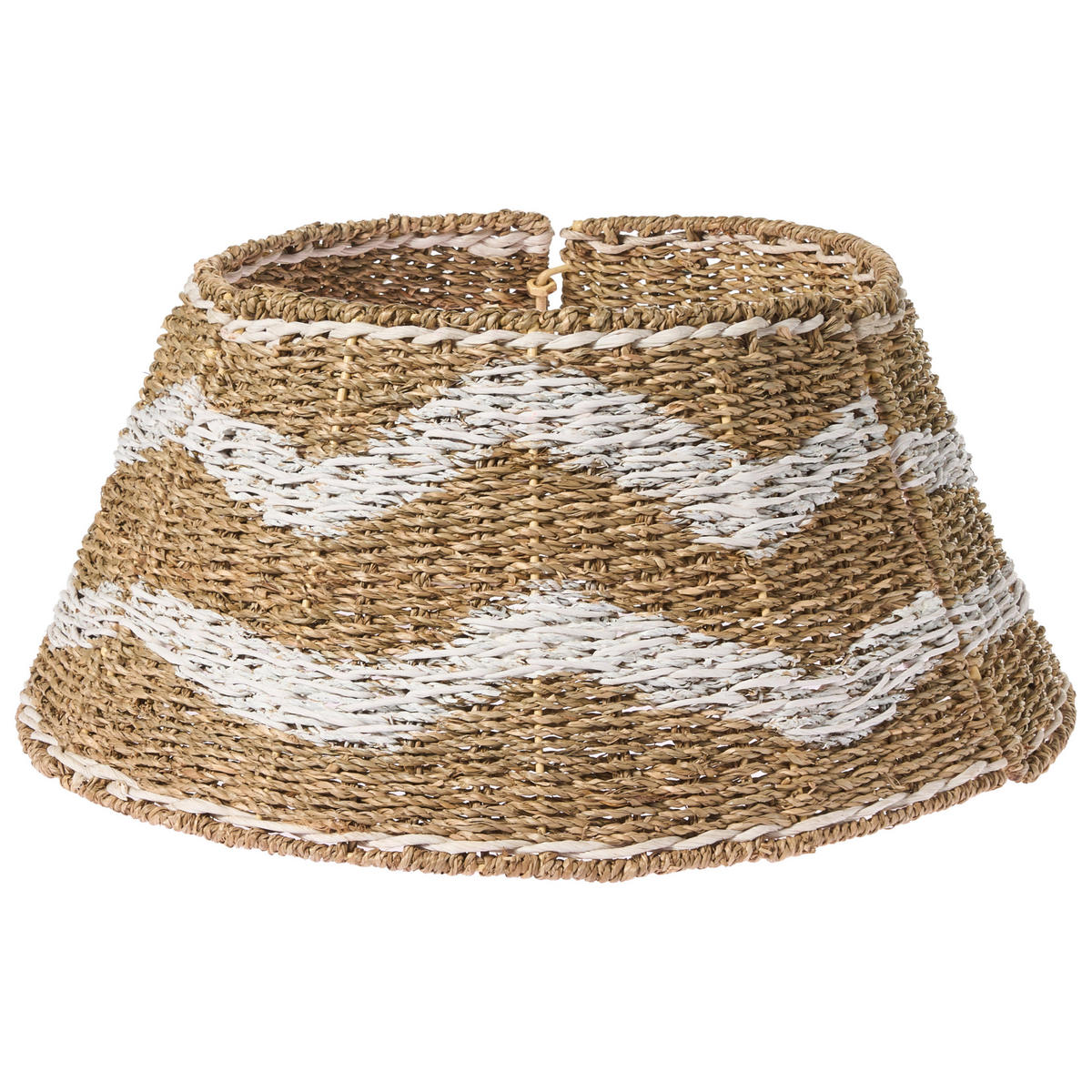 WEIHNACHTSBAUMKRAGEN 29 cm Naturfarben Hiver - Naturfarben, Naturmaterialen (29cm) - Beliani