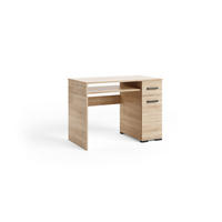 SCHREIBTISCH ALBANO 105x56x75 cm Bürotisch Computertisch, Sonoma Eiche - Sonoma Eiche, Holzwerkstoff (56/105/75cm) - MASSENO
