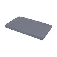 CEARȘAF cu elastic pentru bebe raft 7in1 - grafit, material textil (50/73cm) - waldin