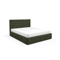 POLSTERBETT BEZA III - Dunkelgrün - Dunkelgrün, Holz/Textil (180/200cm) - AN-Moebel 4u