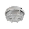 WAND- & DECKENLEUCHTE Syrma Rund Grau - Grau, Kunststoff (10.5/10.5/10.5cm) - click-licht