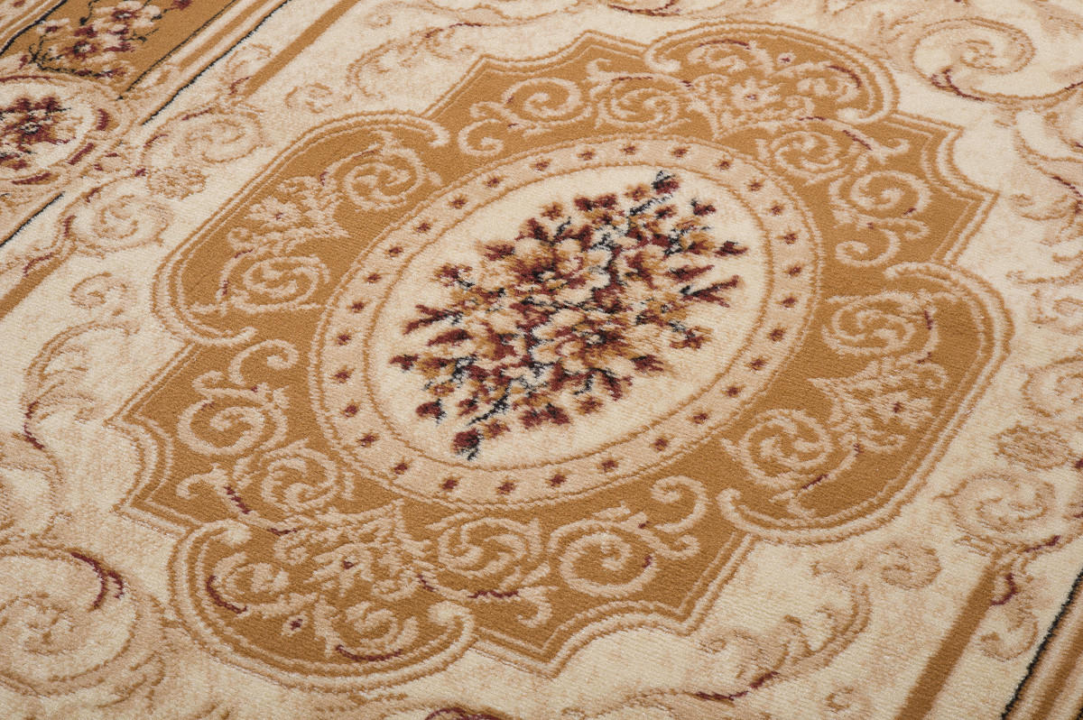 Thumbnail - Tapiso Teppich, Beige, Braun, Textil, Rechteckig, 90x150 cm, Teppiche & Böden, Teppiche