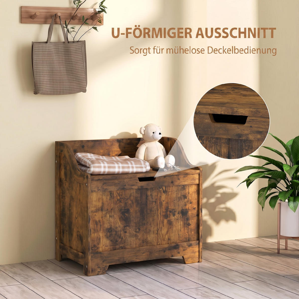 MEHRZWECKSCHRANK Rostfarben 38.0/56.5/56.0 cm - Rostfarben, Holzwerkstoff (56.5/56/38cm)