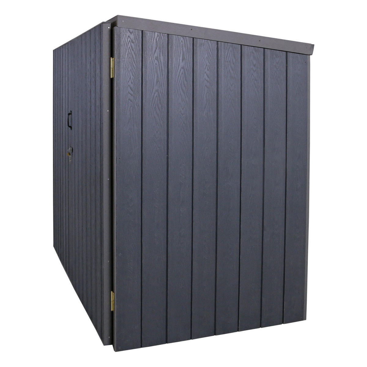 MÜLLTONNENVERKLEIDUNG Grau - Grau, Metall (213/172/160cm) - MCW