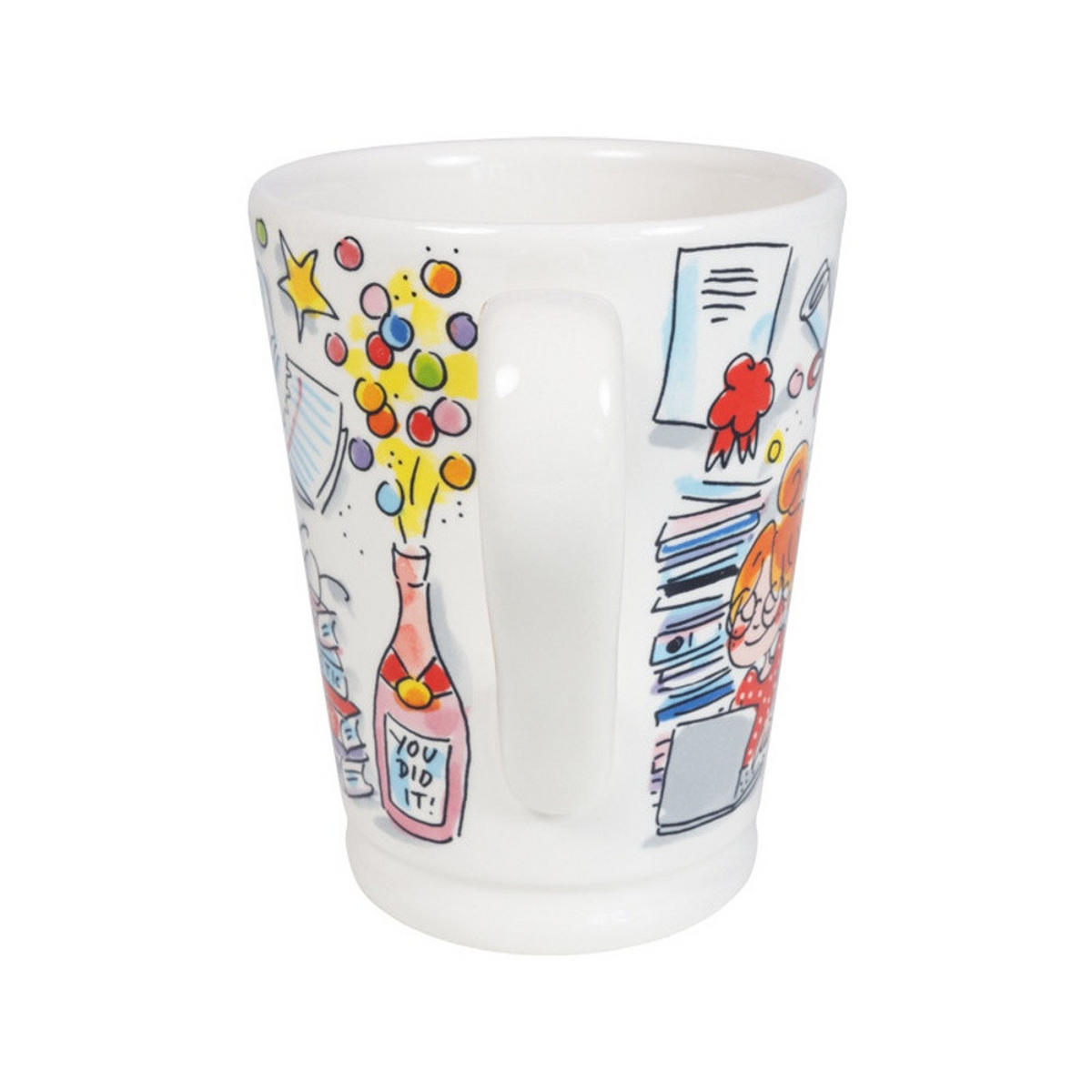 MAZAGRAN-BECHER Bestanden in Bunt - 500 ml - Multicolor, Keramik (0.5L) - Blond Amsterdam