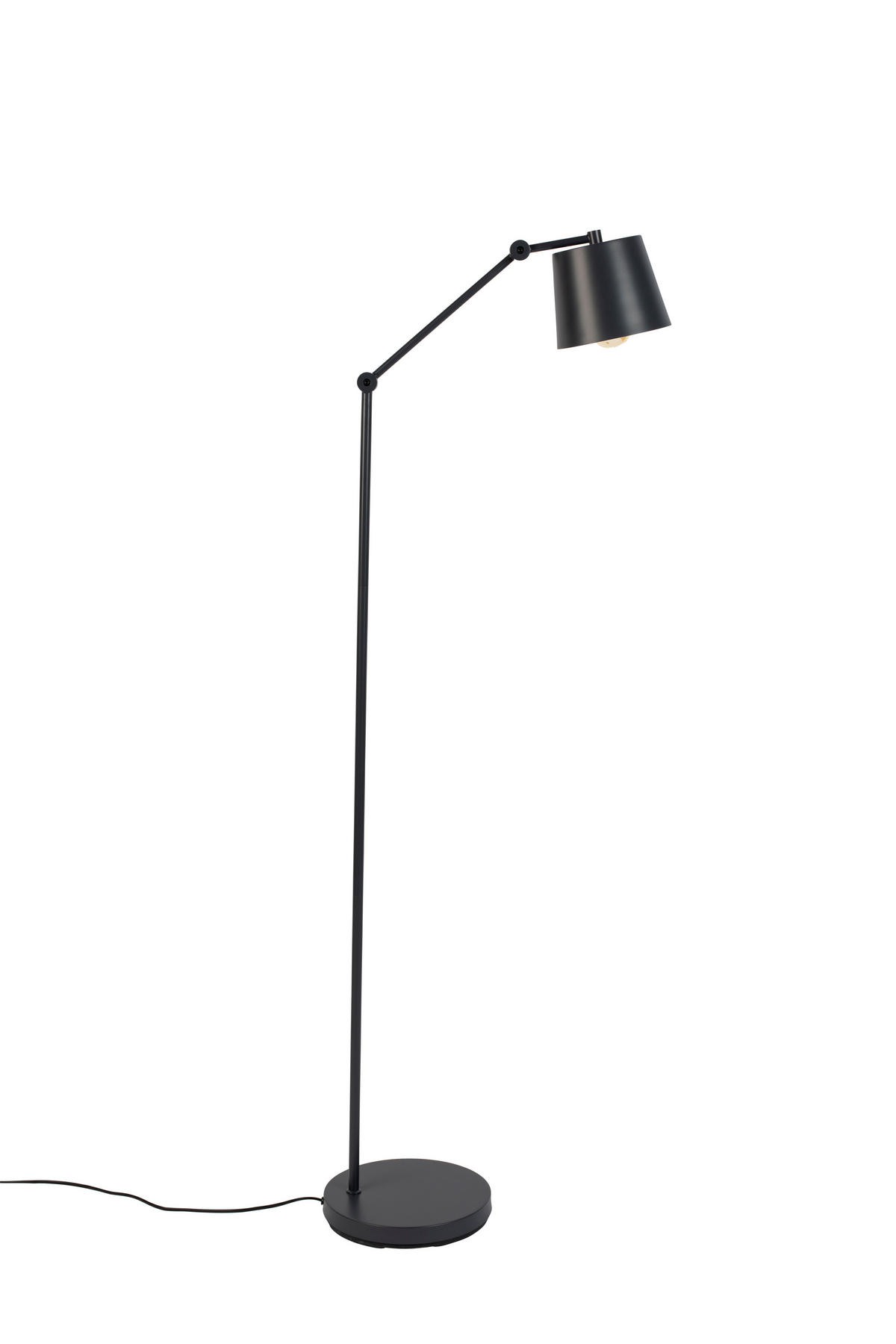 STEHLAMPE Hajo - Grau - 55/25/135 cm - Grau, Metall (55/25/135cm)
