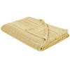 DECKE Gelb 150 x 200 cm Daulet - Gelb, Textil (150/200cm) - Beliani