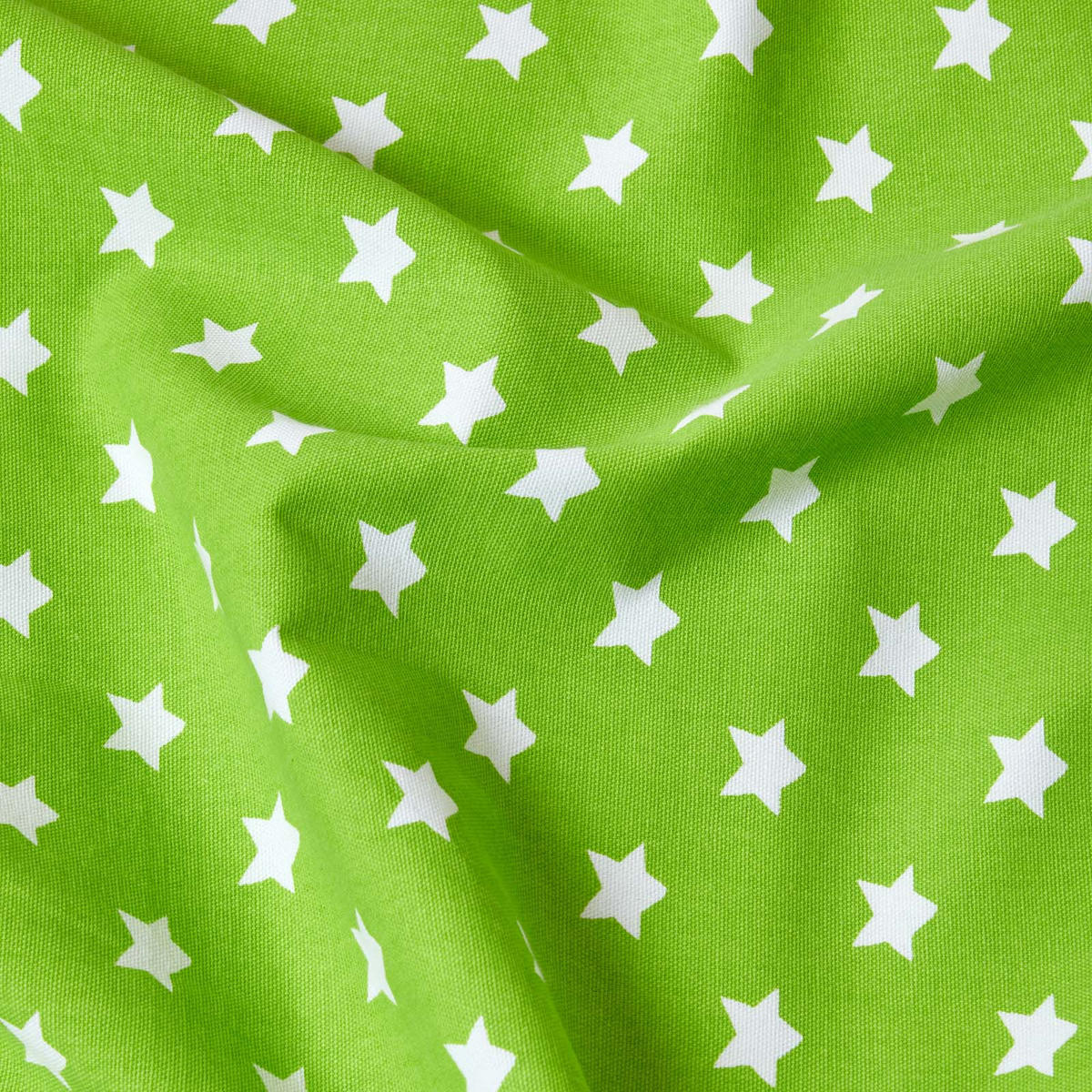 ÜBERWURF 150/200 cm, Sterne-Muster, 100% Baumwolle - Grün, Textil (150/200cm) - Homescapes