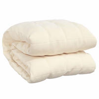 GEWICHTSDECKE Hellcreme 200/200 Cm 13 Kg Stoff - Creme, Textil (200/200cm) - vidaXL