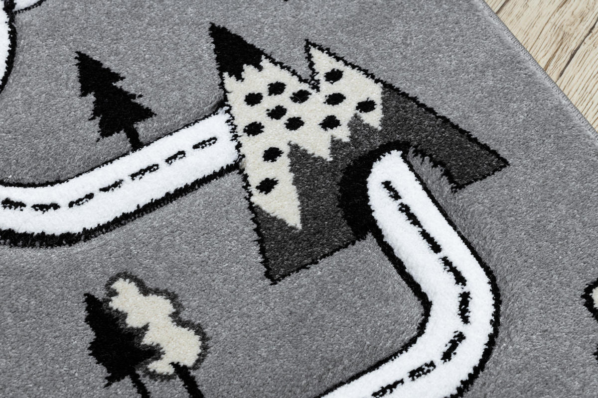 TEPPICH Petit 280/370 cm - Grau, Textil (280/370cm) - rugsX