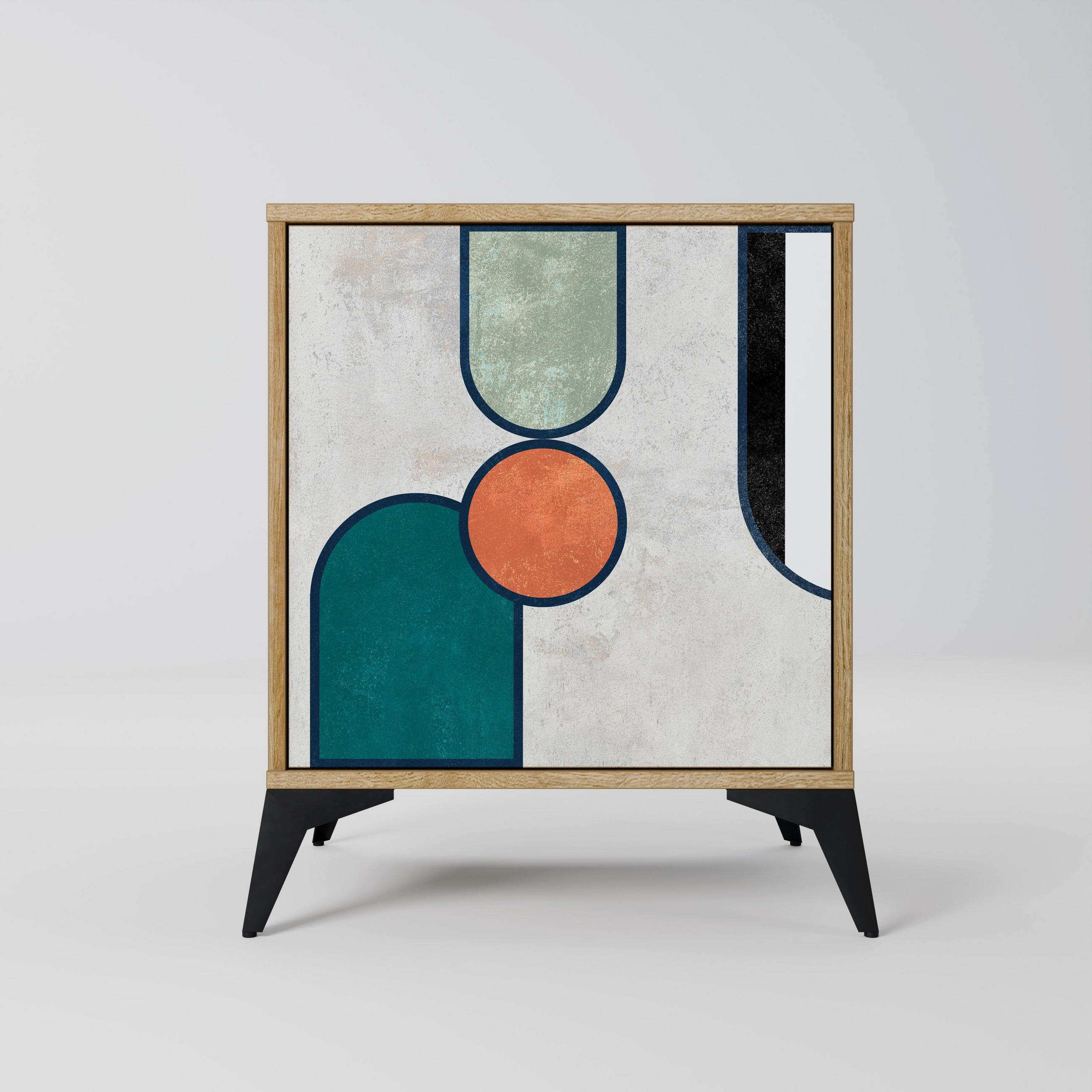 SpaceRebels Sideboard Eiche 57.5x70.5x42 cm
