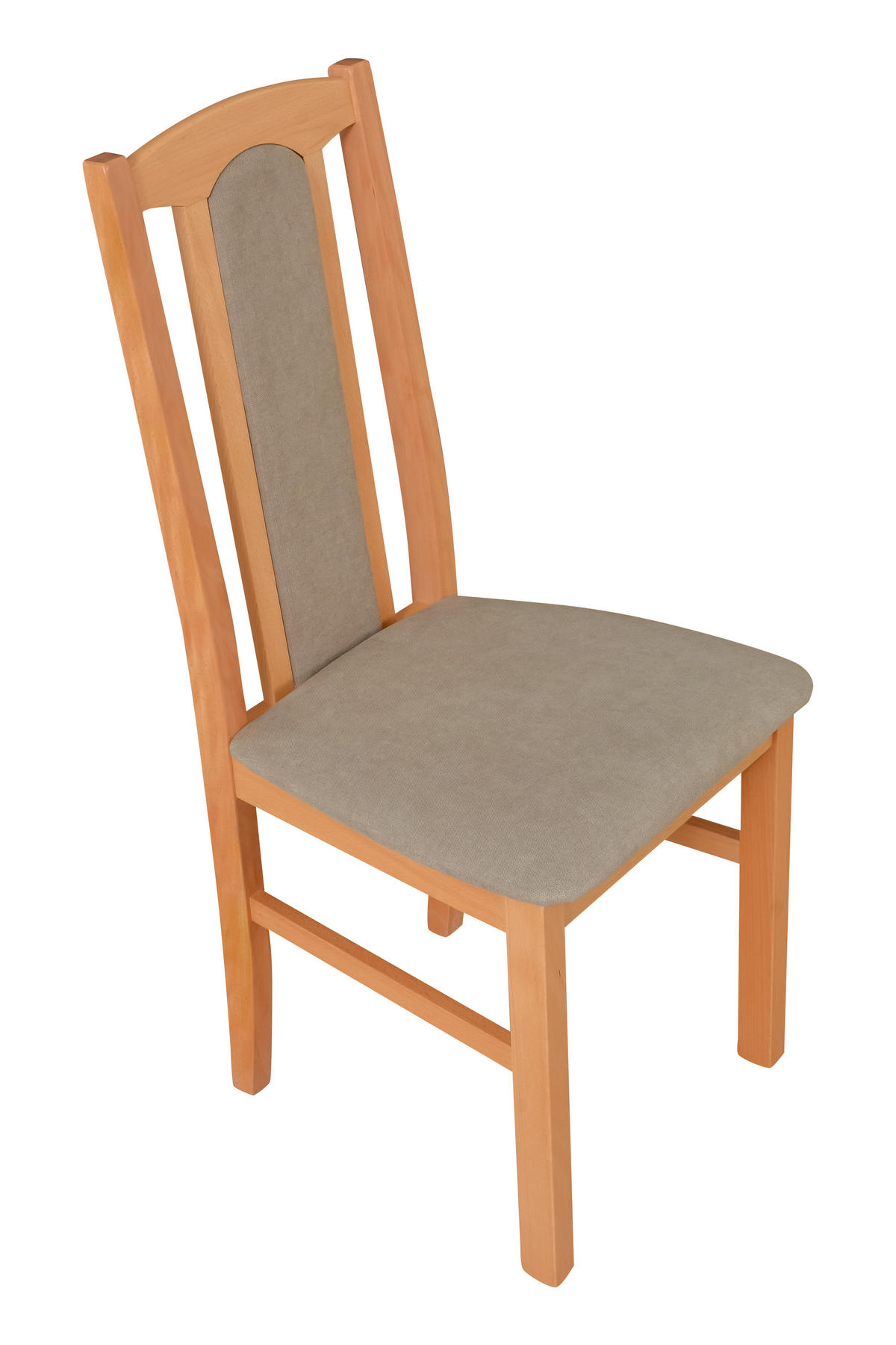 ESSZIMMERSTUHL - 6er-Set Bos 7 buche soro 23 - Beige/Buchefarben, Holz (43/95/40cm) - Leaf Design