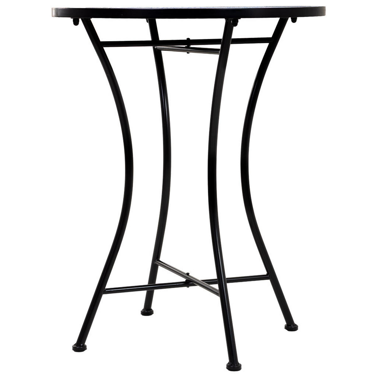 BALKONSET, schwarz, 3-tlg. - Schwarz, Metall - Wanderlust