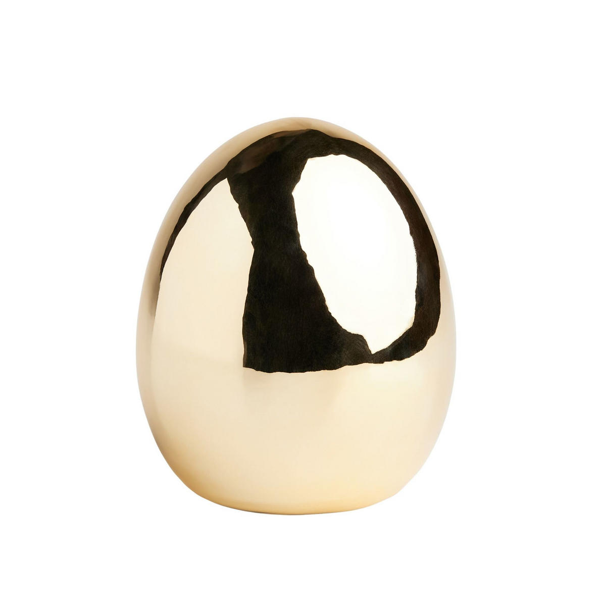 DEKOFIGUR Eggify - Goldfarben, Keramik (16.5/19/16.5cm) - home&you