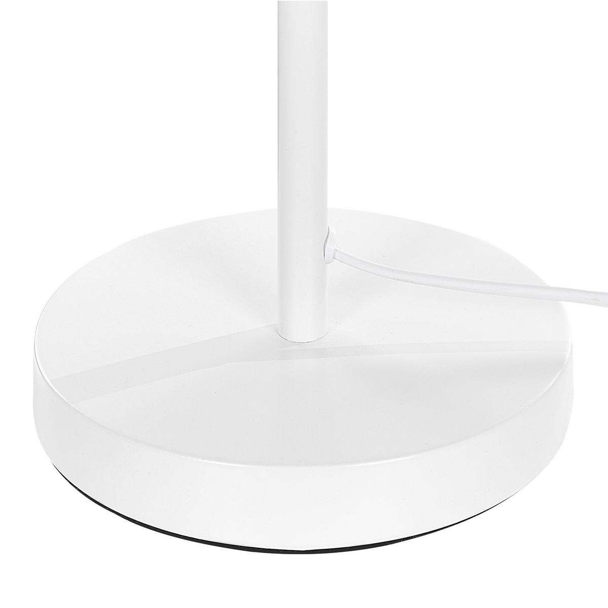 TISCHLAMPE Senette 24/24/44 cm - Weiß, Metall (24/24/44cm) - Beliani