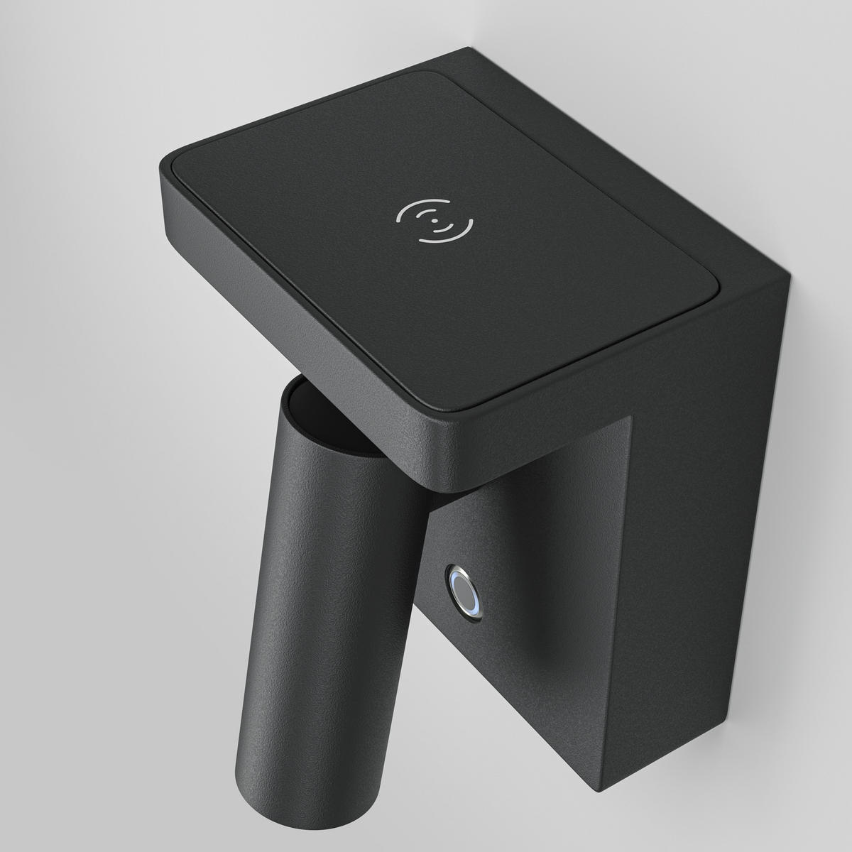 WANDLEUCHTE Aron - Schwarz - 11/9/7 cm - Schwarz, Kunststoff (9/7/11cm) - Maytoni