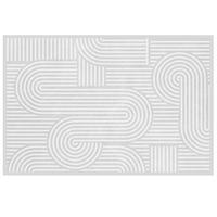 TEPPICH – 91 x 122 cm – Weiß - Weiß, Textil (91/122cm)