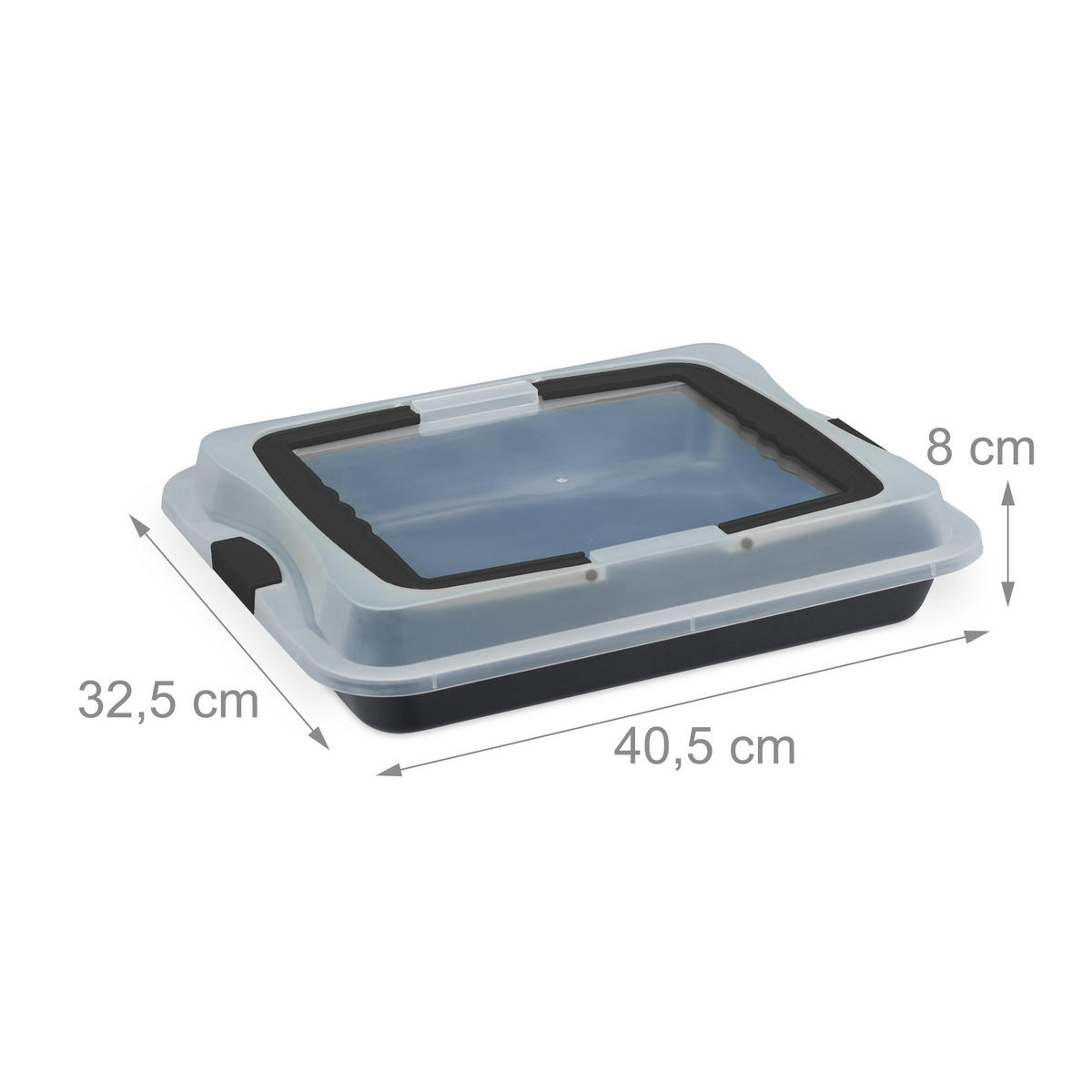 PLECH 3v1 - viacfarebná, kov/plast (40.5/8/32.5cm) - Relaxdays