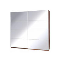 SCHIEBETÜRENSCHRANK - Kleiderschrank Corse 1 Pflaume - Pflaume, Holzwerkstoff (255/211/63cm) - Möblo