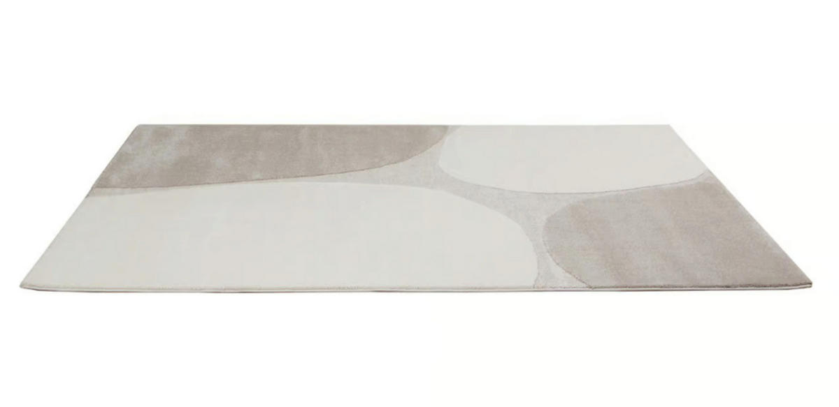 TEPPICH modern Flachgewebe BLANCO Beige 160 x 230 cm - Beige, Textil (160/230cm) - Novatrend