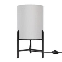 STEHLEUCHTE Sarah - Grau, Metall (25.5/25.5/45.5cm) - Paco Home