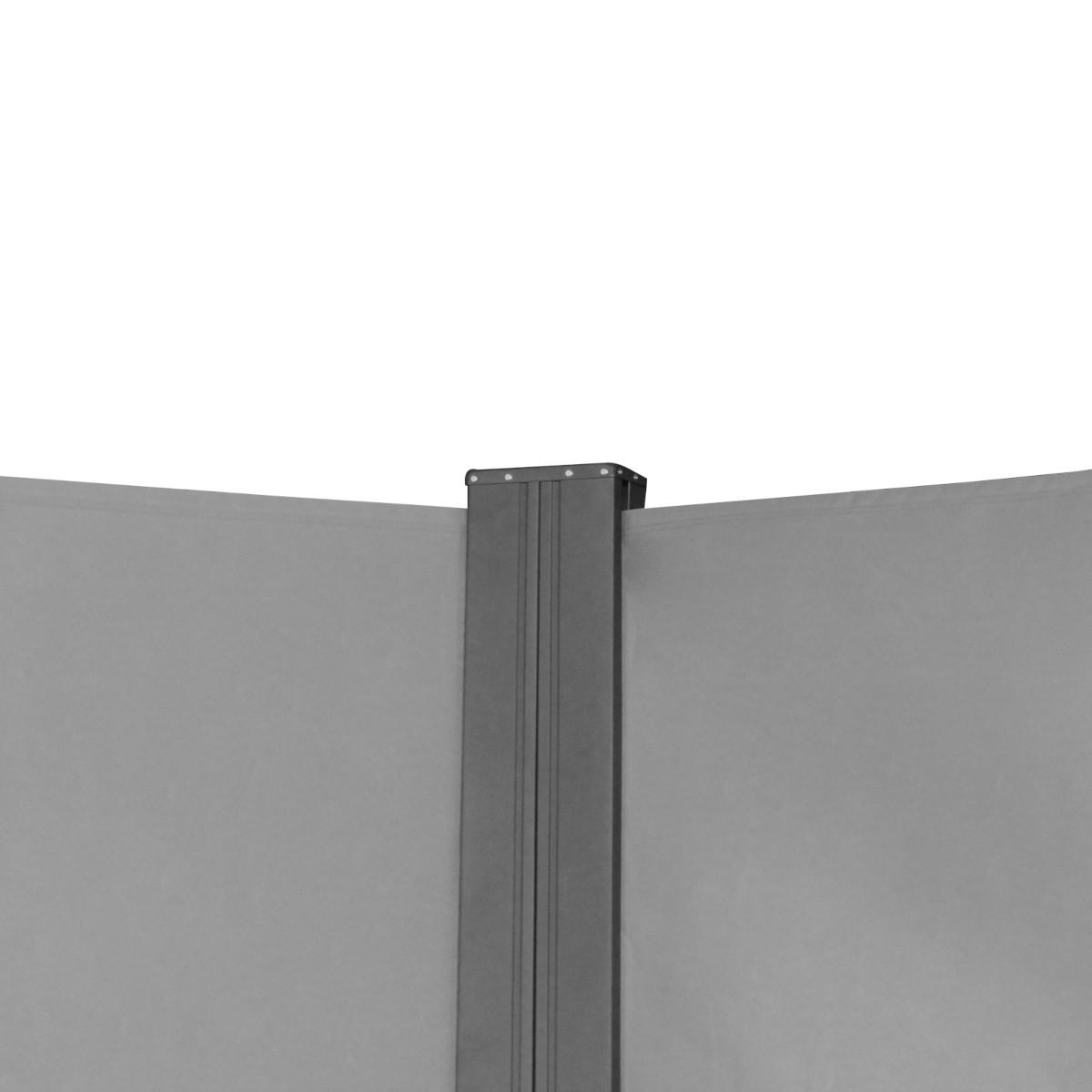 DOPPELSEITENMARKISE 600x160 - Hellgrau, Textil (600/10cm) - SVITA