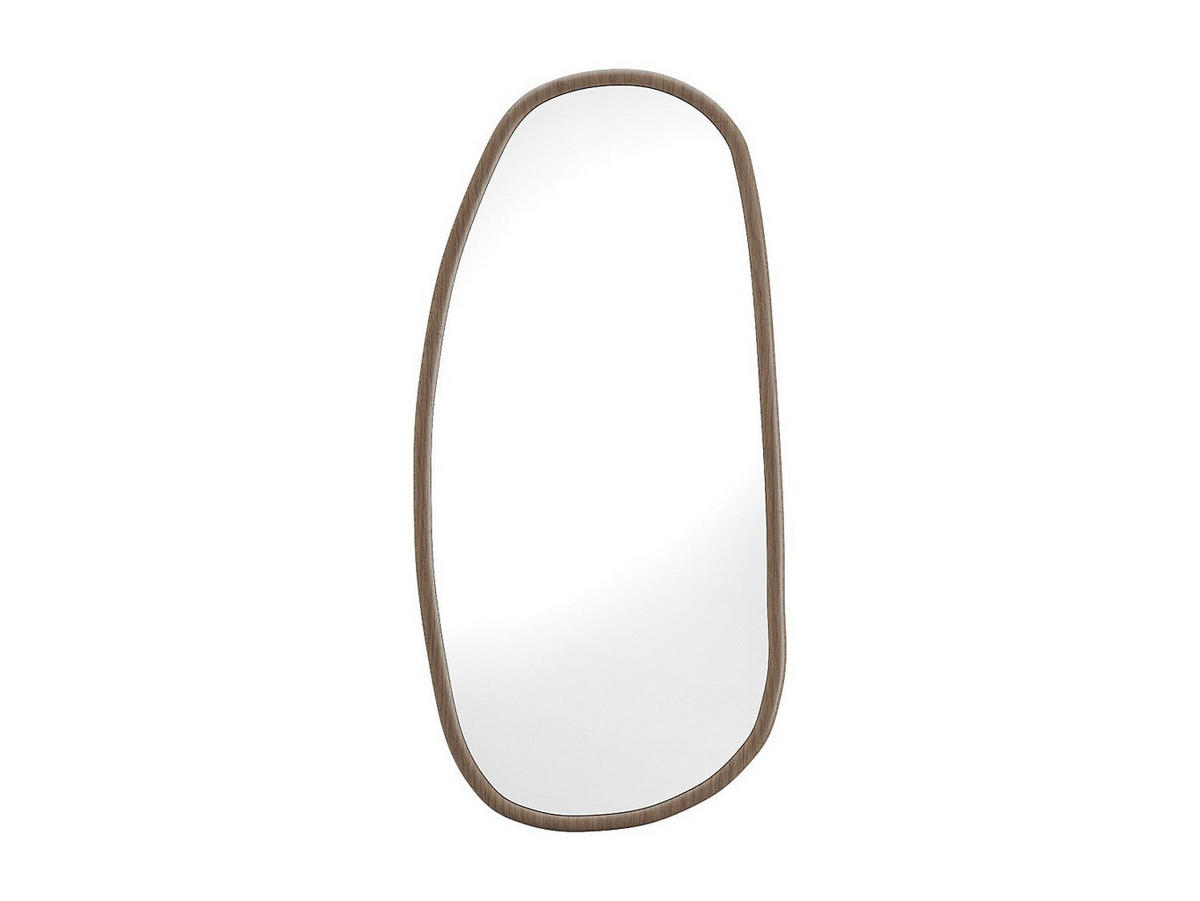 ORGANISCHER Spiegel aus Hevea-Holz – 49 × 100 cm – MEIXI - Naturfarben, Holz (58/130/3cm) - Vente-Unique