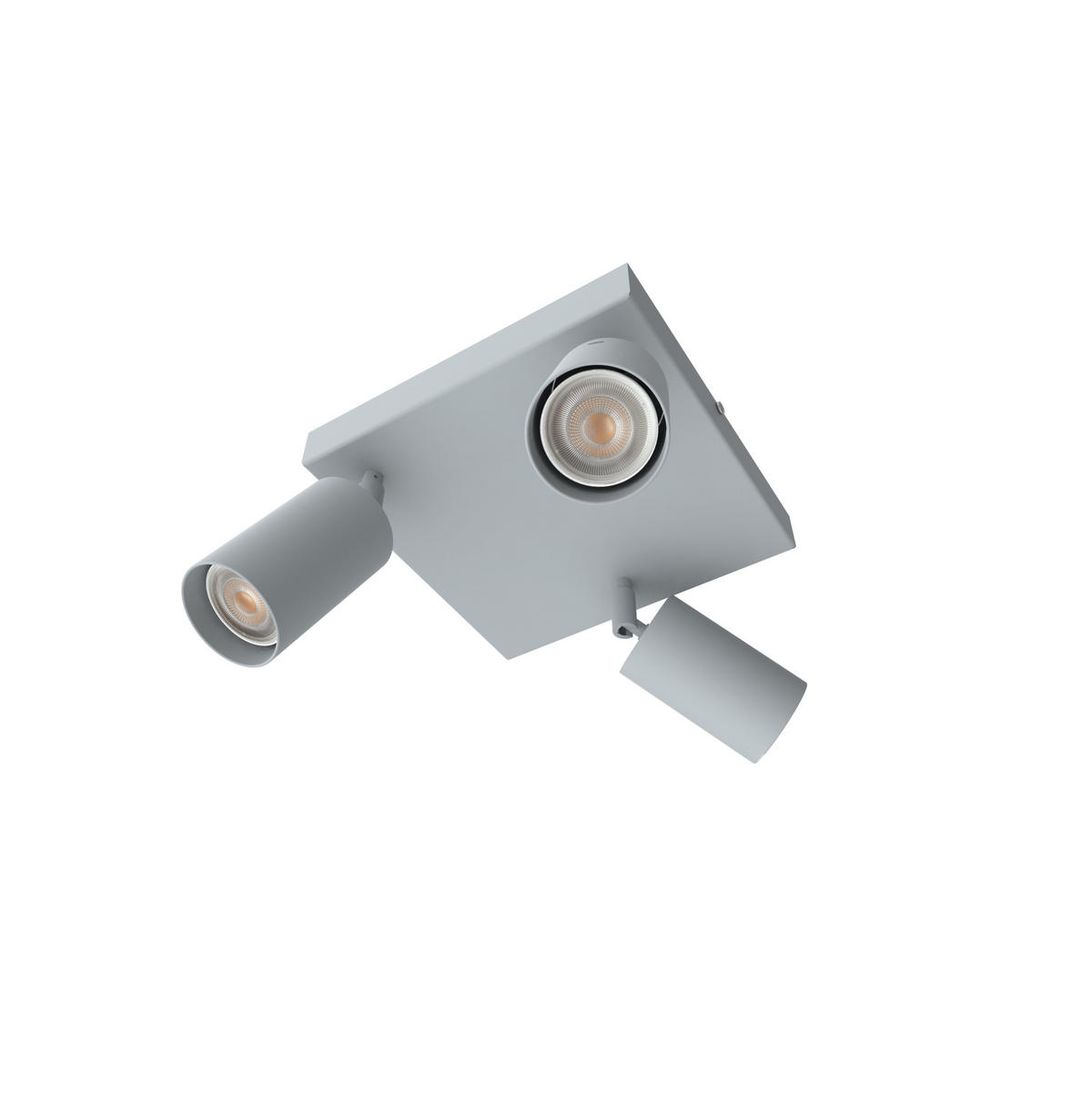 STRAHLER - Grau, Metall (30/30/15cm) - Lumicom