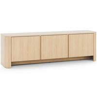 LOWBOARD Bari Eiche Vicenza 168 / 39 / 52cm - Eichefarben, Holz/Holzwerkstoff (168/52/39cm) - Feldmann-Wohnen