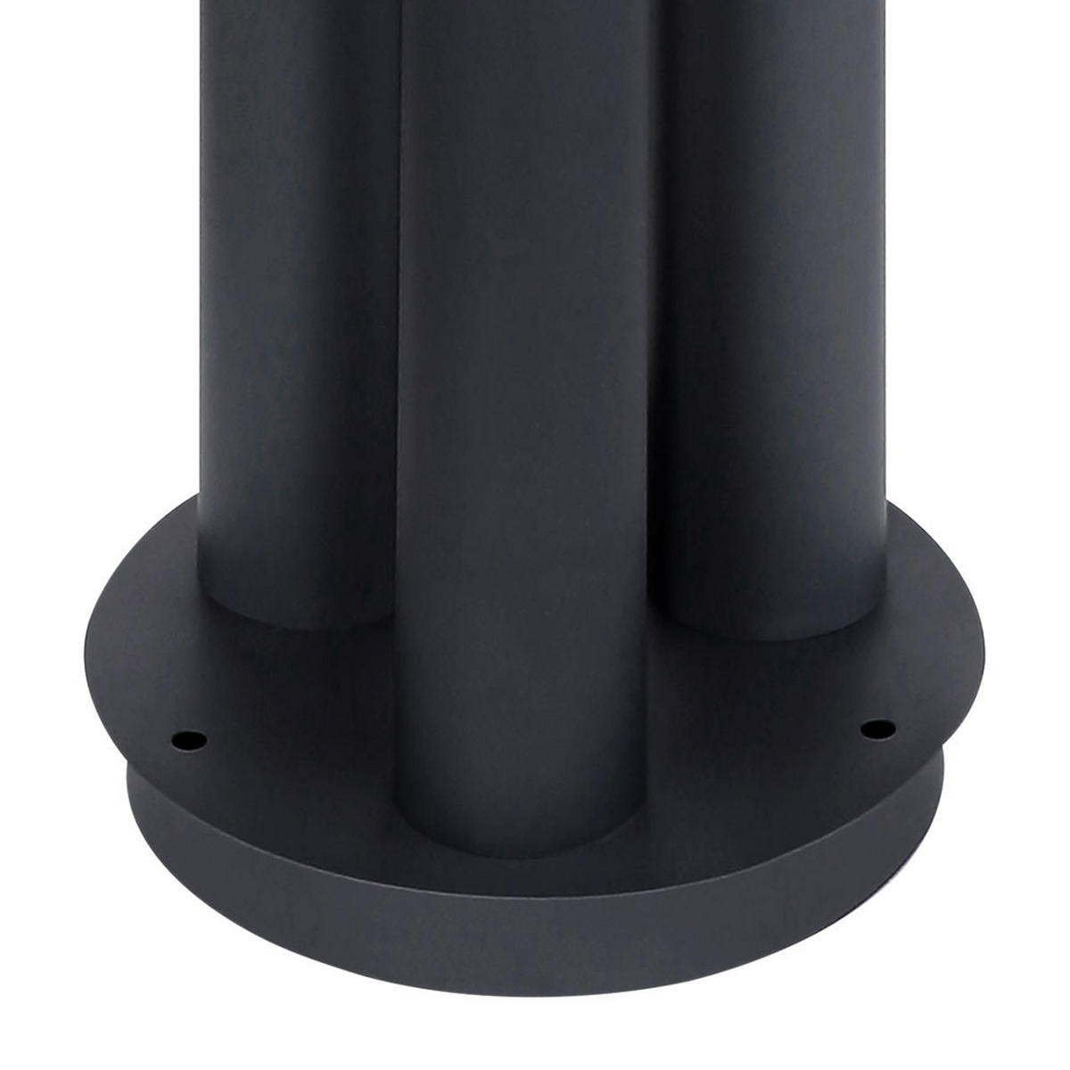 LED AUSSENLEUCHTE BOSTON Edelstahl Anthrazit - Anthrazit, Metall (28/28/170cm) - Globo Lighting
