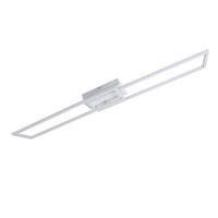LED-DECKENLEUCHTE Ludwigslust 102.5/18.5/7.5 cm - Weiß, Metall (102.5/18.5/7.5cm) - Nettlife