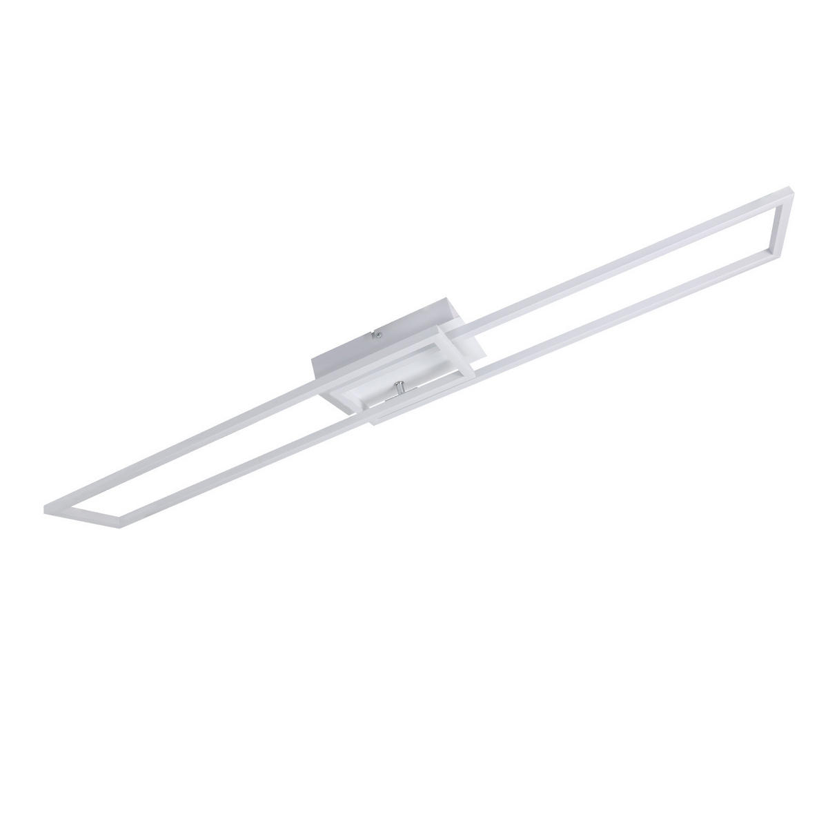LED-DECKENLEUCHTE Ludwigslust 102.5/18.5/7.5 cm - Weiß, Metall (102.5/18.5/7.5cm) - Nettlife