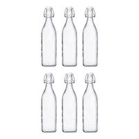 FLASCHE (6er Set) Swing - Transparent, Glas (1L) - Butlers
