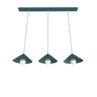 HÄNGELEUCHTE - Blau, Metall (25/100/120cm) - Lumicom