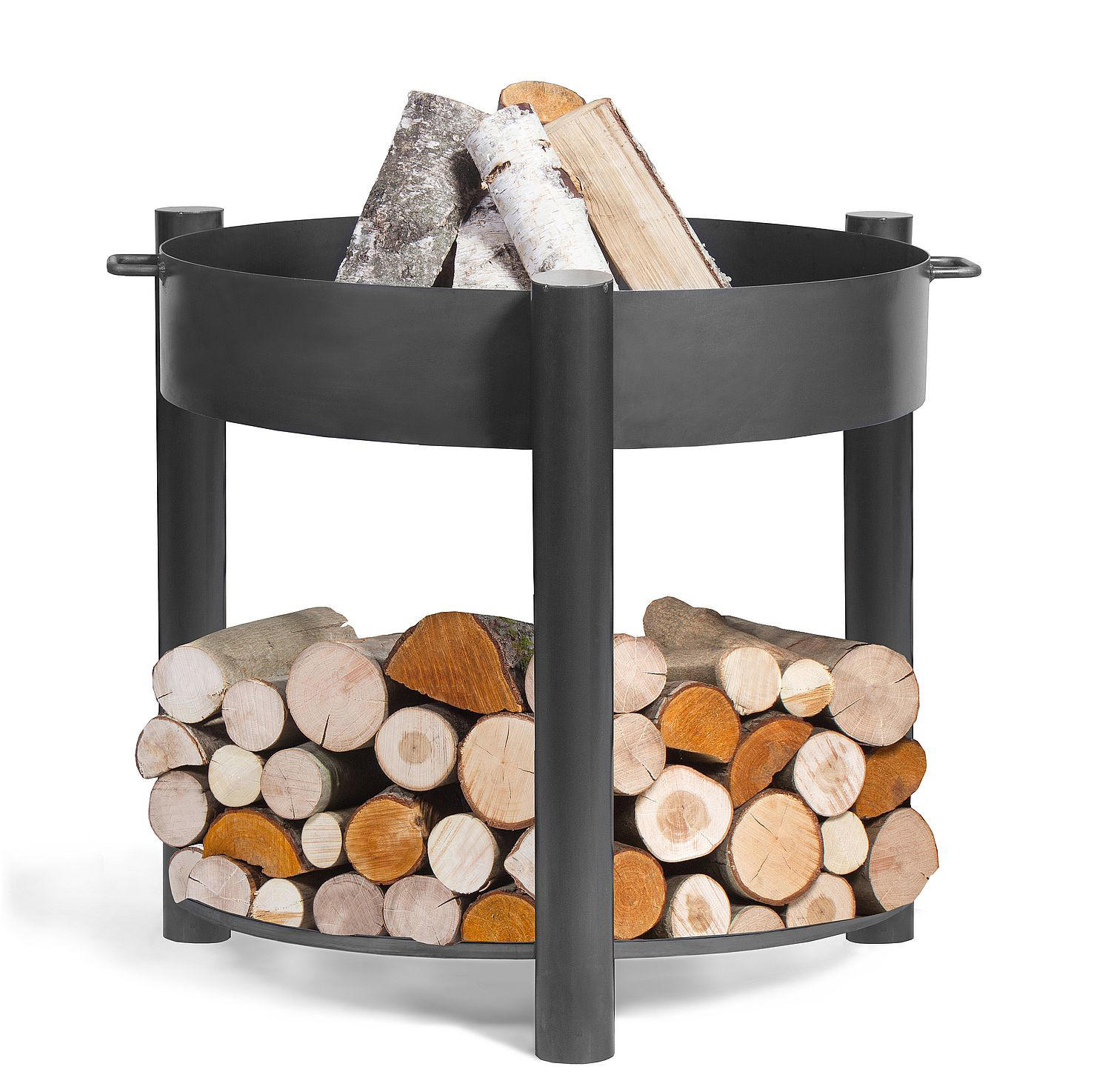 FEUERSCHALE hoch „MONTANA“ 70 cm - Rostfarben, Metall (70/70cm) - Cook King