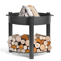 FEUERSCHALE hoch „MONTANA“ 70 cm - Rostfarben, Metall (70/70cm) - Cook King