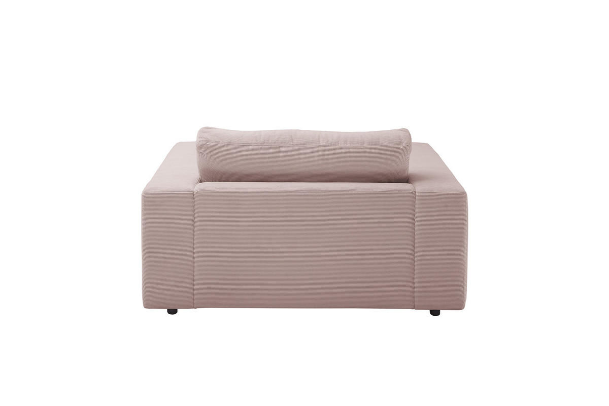 LONGSEAT MADELINE Pink Cord - Pink/Schwarz, Kunststoff/Textil (150/86/170cm) - KAWOLA