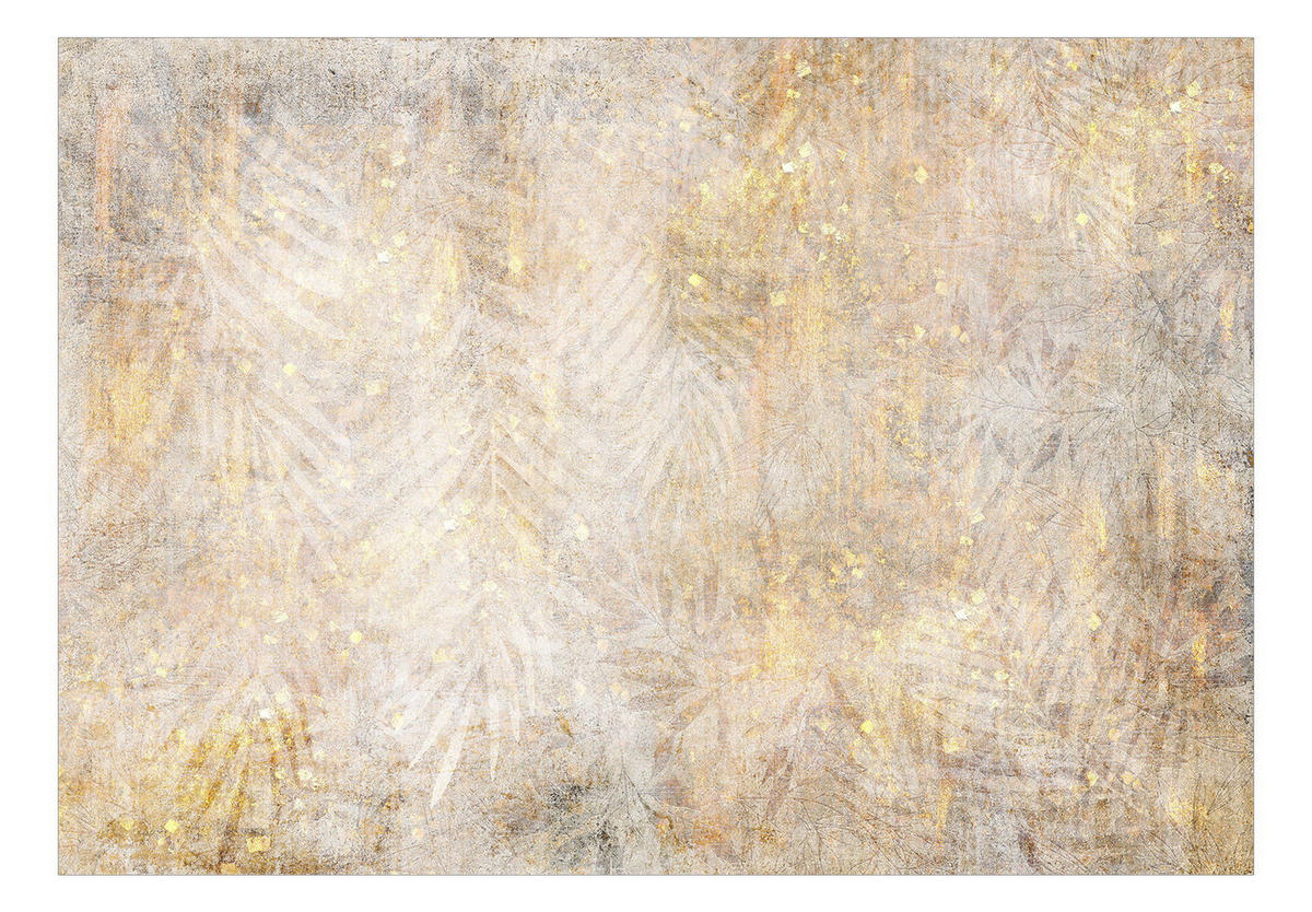SELBSTKLEBENDE FOTOTAPETE 441/315 cm - Goldfarben/Grau, Kunststoff/Textil (441/1cm) - KUNSTLOFT