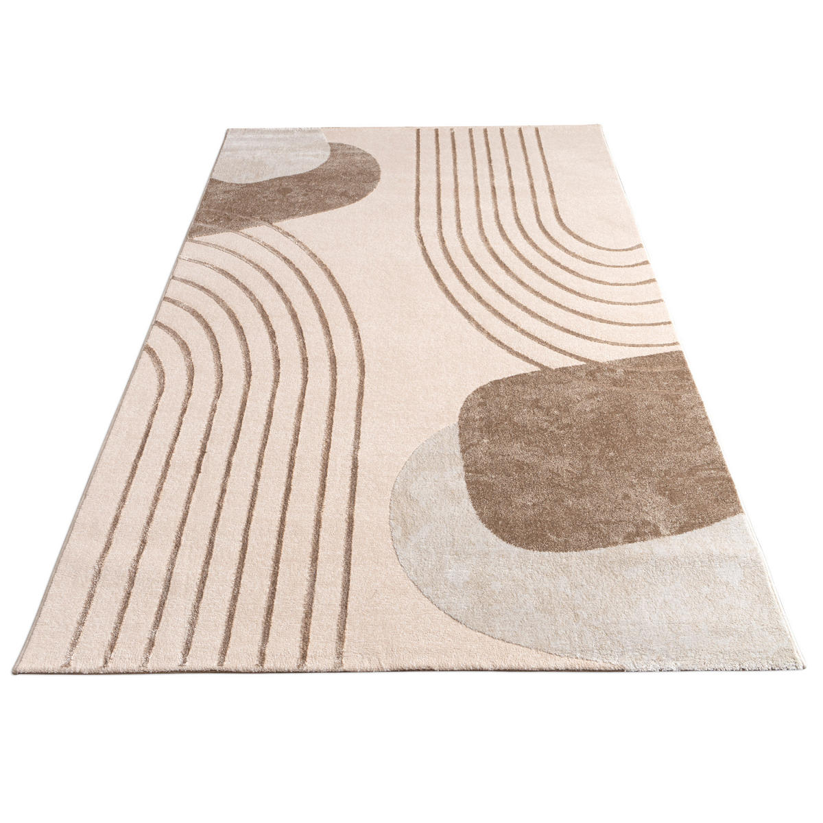 KURZFLORTEPPICH 200/290 cm Tuana 216 - Beige, Textil (200/290cm) - Paco Home