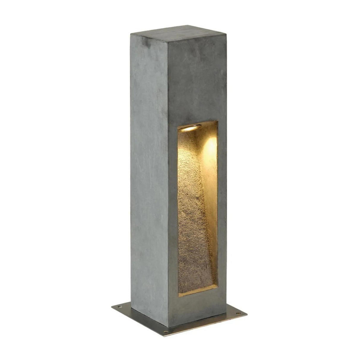 WEGELEUCHTE Arrock Grau - Grau, Stein (12/12/50cm) - SLV