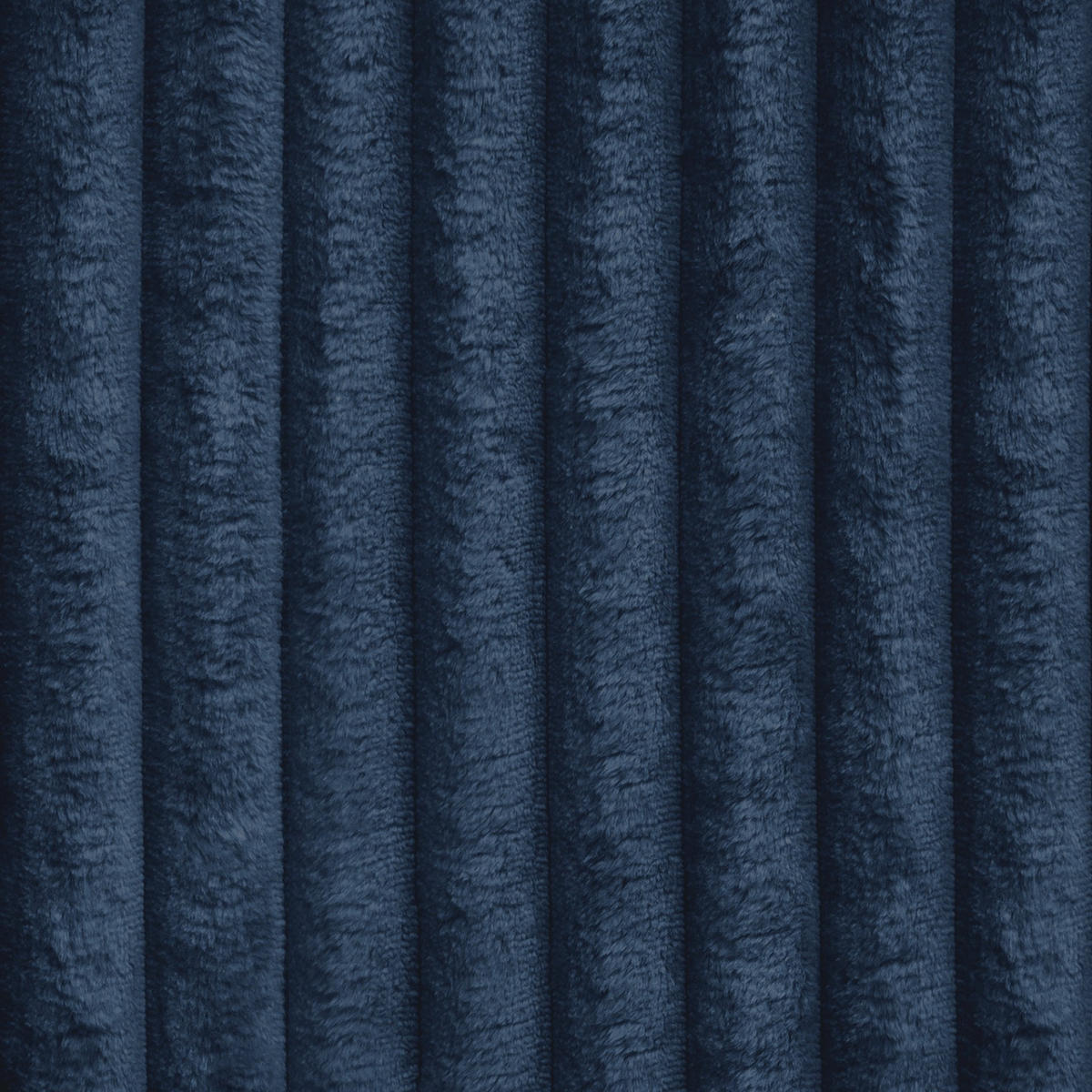BIGSOFA COZI, Dunkelblau mit Cordbezug - Dunkelblau, Kunststoff/Textil (240/87/180cm) - KS Home Concept