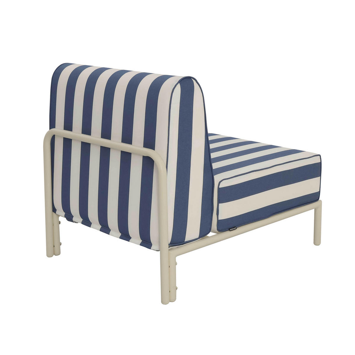 SESSEL, Pazifikblau - Blau, Textil (80/78/72cm) - Oviala
