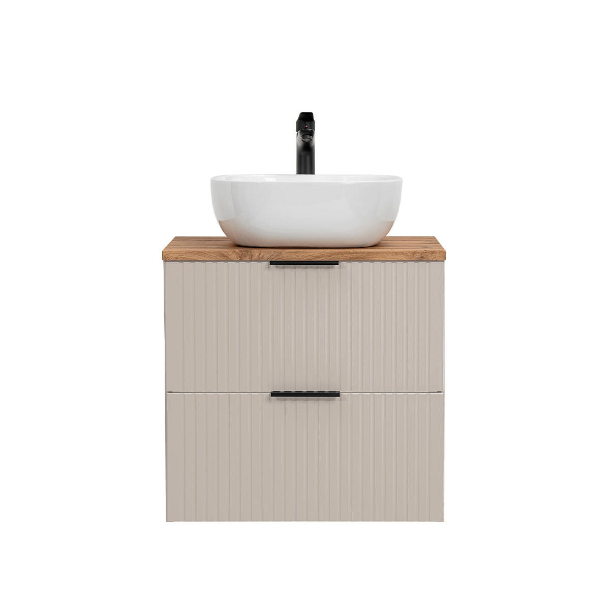 UMIVALNIK 60.6cm Adriel Bež - bela/bež, leseni material (60.6/59/46cm) - Petits-meubles