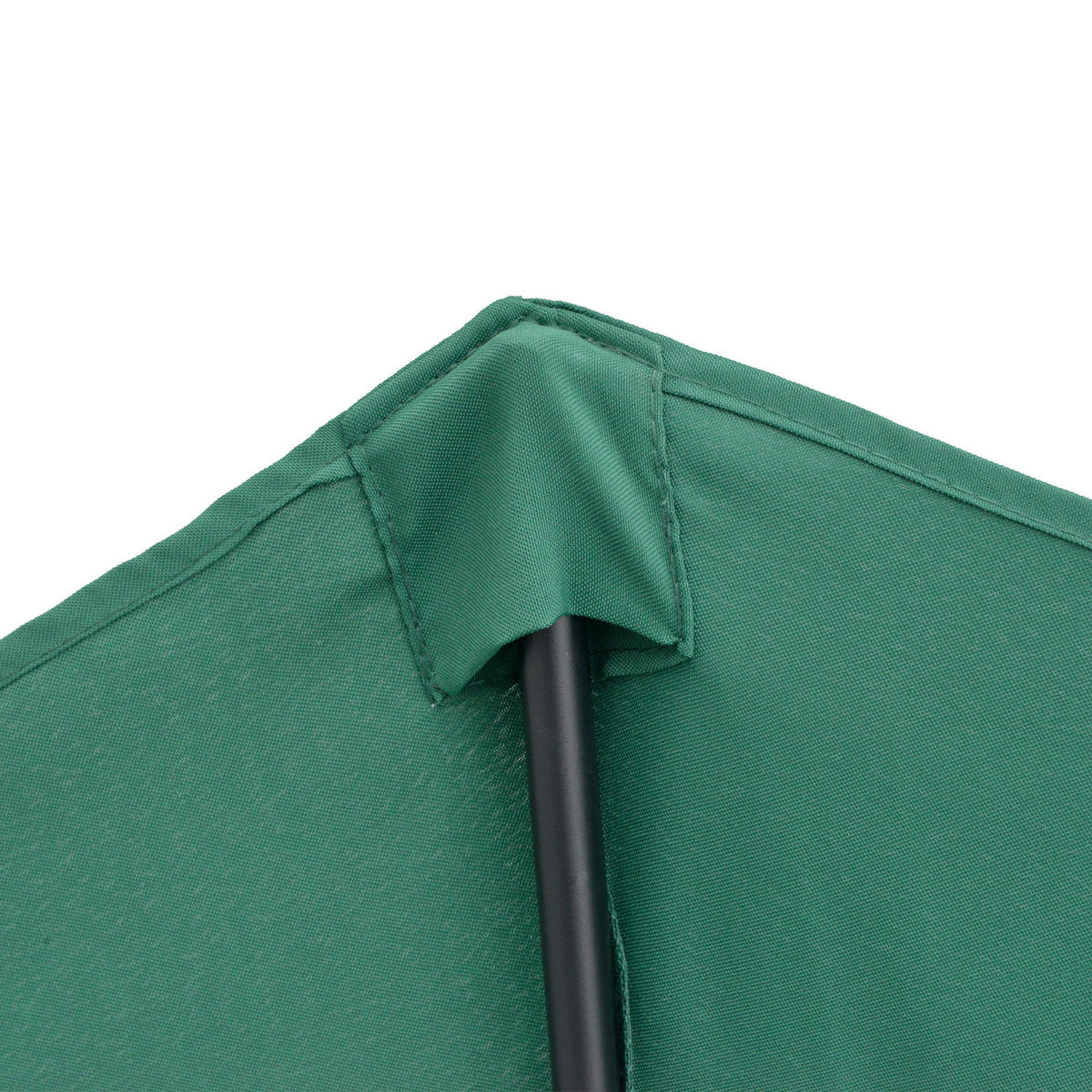 HALBSCHIRM Grün 269/138/236 cm - Grün, Metall (269/138cm) - PANGIVO