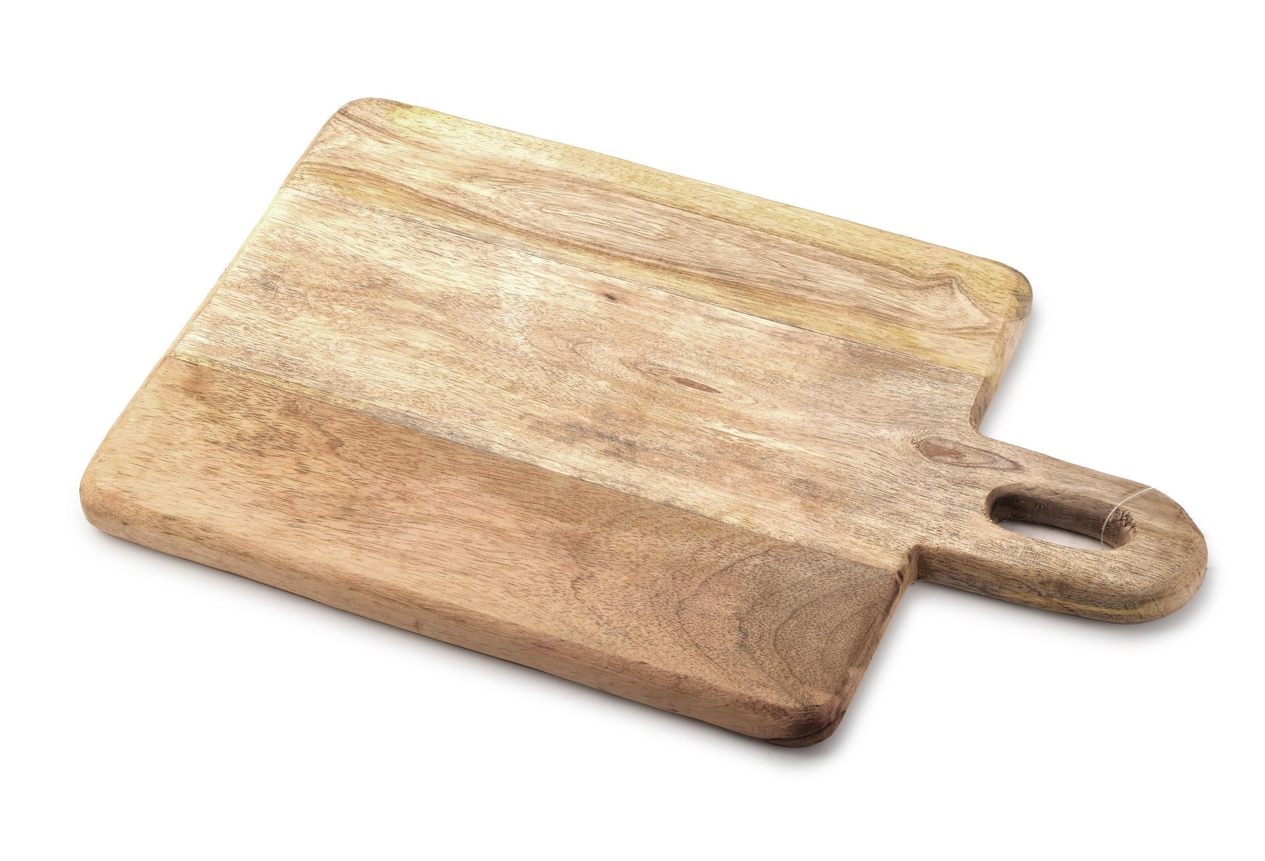 SCHNEIDEBRETT Logan Beige 39/25/2.5 cm Holz - Beige, Holz (25/39cm) - Mondex