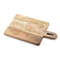 SCHNEIDEBRETT Logan Beige 39/25/2.5 cm Holz - Beige, Holz (25/39cm) - Mondex