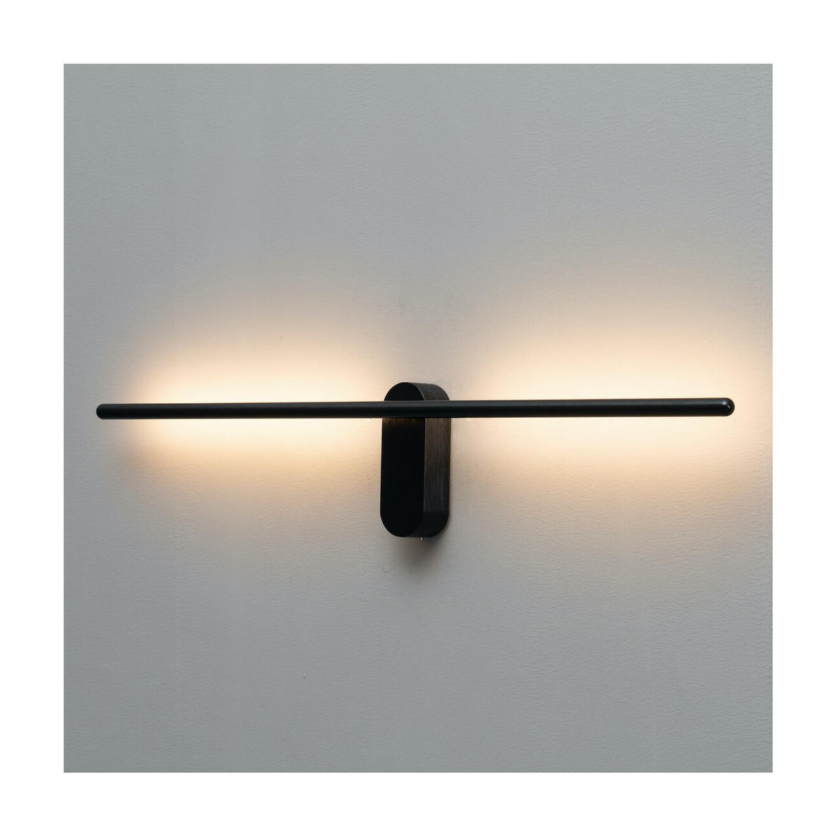 WANDLEUCHTE Melbourne, Schwarz, 71.5cm - Schwarz, Metall (6/13.5/71.5cm) - KOSILUM