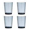 GLÄSER-SET Byron 4er Set Wasserglas - Blau, Kunststoff - Ladelle